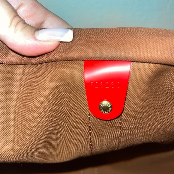 Louis Vuitton Keepall Bandouliere 50 Coquelicot - Picture 4 of 16